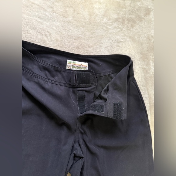 PATAGONIA Pataloha Pants Womens size‎ 2 Black Kokawe Capri - Picture 3 of 8